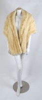 Lot 337 - A Bradleys Paris Palamino mink cape stole