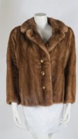 Lot 330 - A blonde mink fur jacket