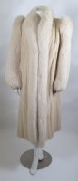 Lot 327 - A Harrods of London Grosvenor of Canada ivory mink mid-length Coat