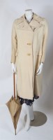 Lot 255 - A 1920s ladies linen frock coat