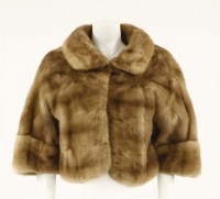 Lot 344 - A blonde mink jacket