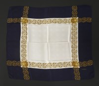 Lot 111 - A Chanel silk scarf