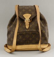 Lot 444 - A Louis Vuitton Monogram Montsouris GM backpack