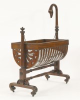 Lot 443 - A Regency mahogany cradle