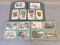 Lot 122 - Two albums of domestic postcards