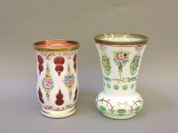 Lot 168 - Two Venetian glass vases