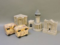Lot 344 - Three modern architectural models