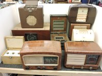 Lot 311 - Nine old radios