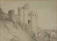 Lot 438 - George Bryant Campion (1796-1870)
ENTRANCE TO DOVER CASTLE
Pencil and coloured washes
45 x 59cm