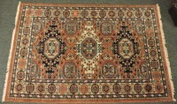 Lot 576 - A modern 'Kadjar' pattern woollen rug