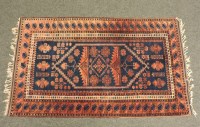Lot 544 - A Bokhara wool rug