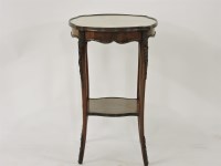 Lot 512 - A late 19th century French rosewood occasional table