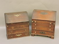 Lot 650 - Two mahogany