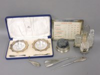 Lot 93 - Silver items