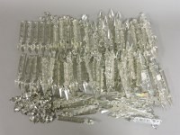 Lot 241 - A quantity of assorted crystal lustre droplets