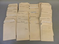 Lot 118 - Approximately sixty Imperial Press envelopes