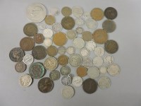 Lot 90 - Approximately fifty-six 19th century and later coins of America and Canada