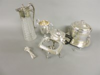 Lot 237 - Silver plated items