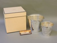 Lot 213 - A Links of London silver plated ice bucket