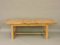 Lot 510 - A modern oak kitchen table