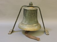 Lot 364 - A brass bell