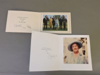 Lot 87 - A 1976 Royal Christmas card