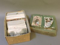 Lot 58 - An album of assorted postcards and greetings cards