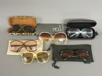 Lot 65 - A collection of vintage sunglasses