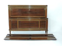 Lot 510 - A modern French double bed