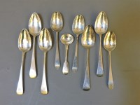 Lot 76 - Three Hester Bateman silver teaspoons