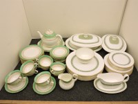 Lot 330 - A collection of Royal Doulton Rondelay pattern dinner wares