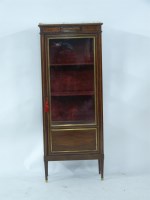 Lot 574 - A French display cabinet