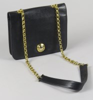 Lot 401 - A Chloe vintage black Epi leather handbag