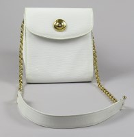 Lot 403 - A Chloe vintage white Epi leather handbag