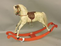 Lot 363 - A 20th century composite bow rocking horse