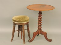 Lot 546 - A Victorian mahogany occasional table