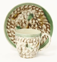 Lot 14 - A Whieldon-type Teacup and Saucer