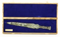 Lot 68 - A Near Eastern Bronze Age dagger