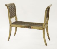 Lot 436 - A Regency window seat