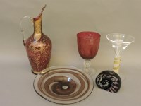 Lot 147 - A collection of art glass