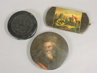 Lot 488 - A Victorian papier mâché case