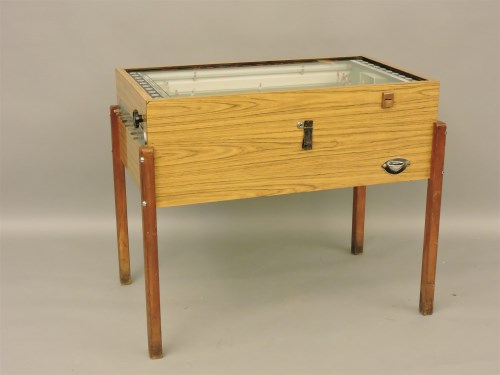Lot 482 - A vintage 'Mini Soccer' coin operated game