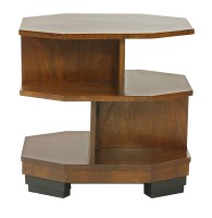Lot 176 - An Art Deco two-tier book table