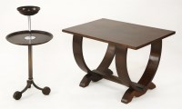 Lot 180 - An Art Deco walnut coffee table