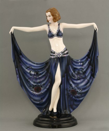 Lot 229 - A Goldscheider figure of a dancer