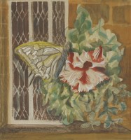 Lot 332 - Humphrey Spender (1910-2005)
A BUTTERFLY ON A FLOWER