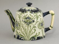 Lot 34 - A MacIntryre 'Florianware' teapot