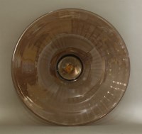 Lot 162 - A Schneider amethyst glass charger