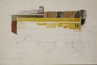 Lot 322 - Kenneth Rowntree (1915-1997)
THE PANTECHNICON