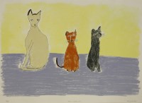 Lot 288 - Martin Maloney (b.1961)
THREE CATS
Lithograph